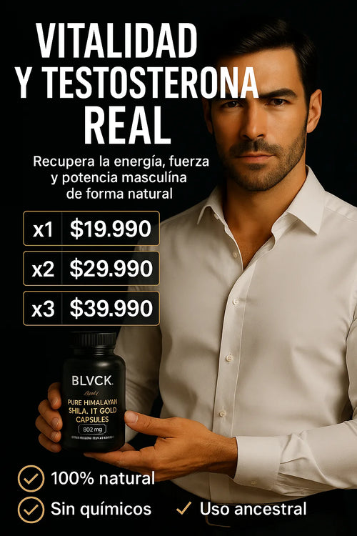 BLVCK SHILAJIT HIMALAYAN GOLD - 60 CAPS