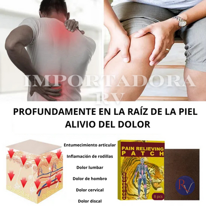 TIGRE POWER PATCH  (100% EFECTIVO PARA DOLORES MUSCULARES)