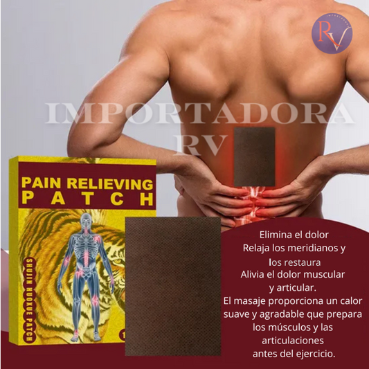 TIGRE POWER PATCH  (100% EFECTIVO PARA DOLORES MUSCULARES)