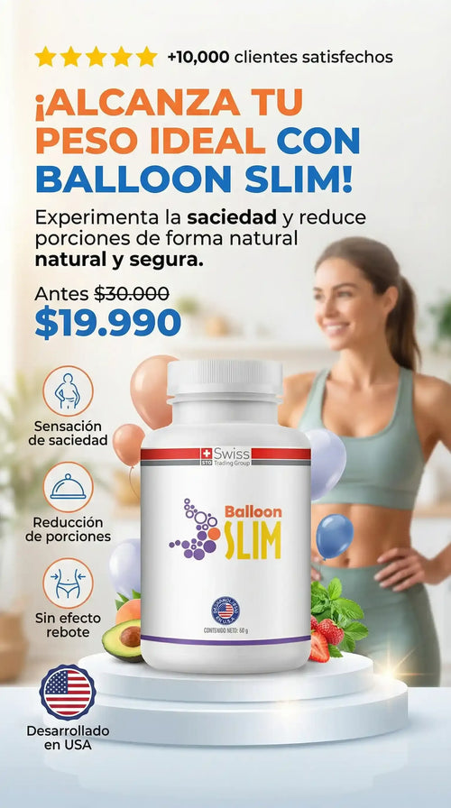 BALLOON SLIM - 60 CAPS EFECTO BALON GASTRICO
