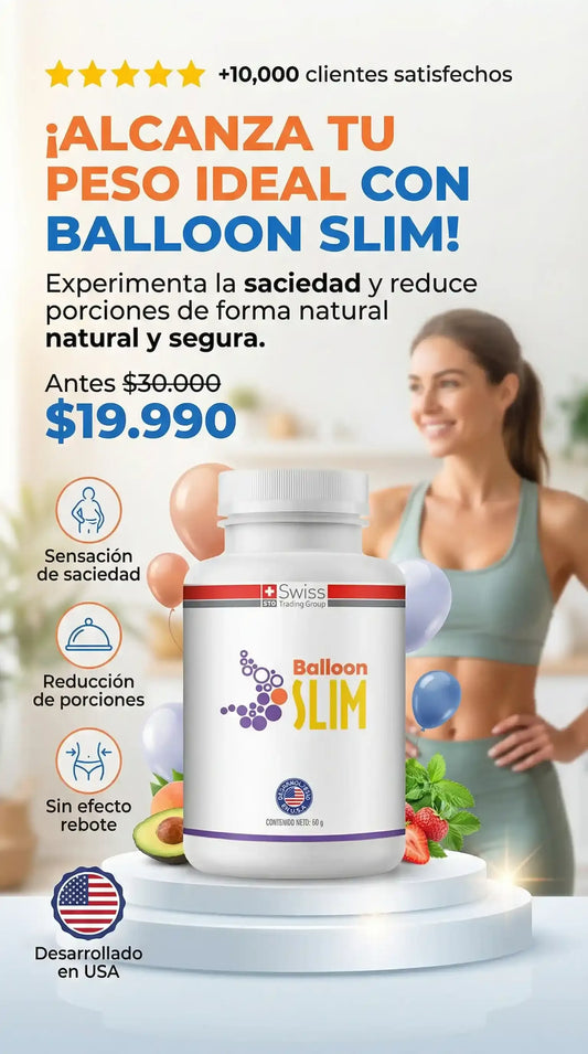 BALLOON SLIM - 60 CAPS EFECTO BALON GASTRICO